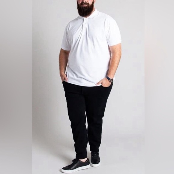 Good Counsel Big and Tall Plus Size Malone Stretch Jeans Size 68/34 Black - NWT - Picture 1 of 11